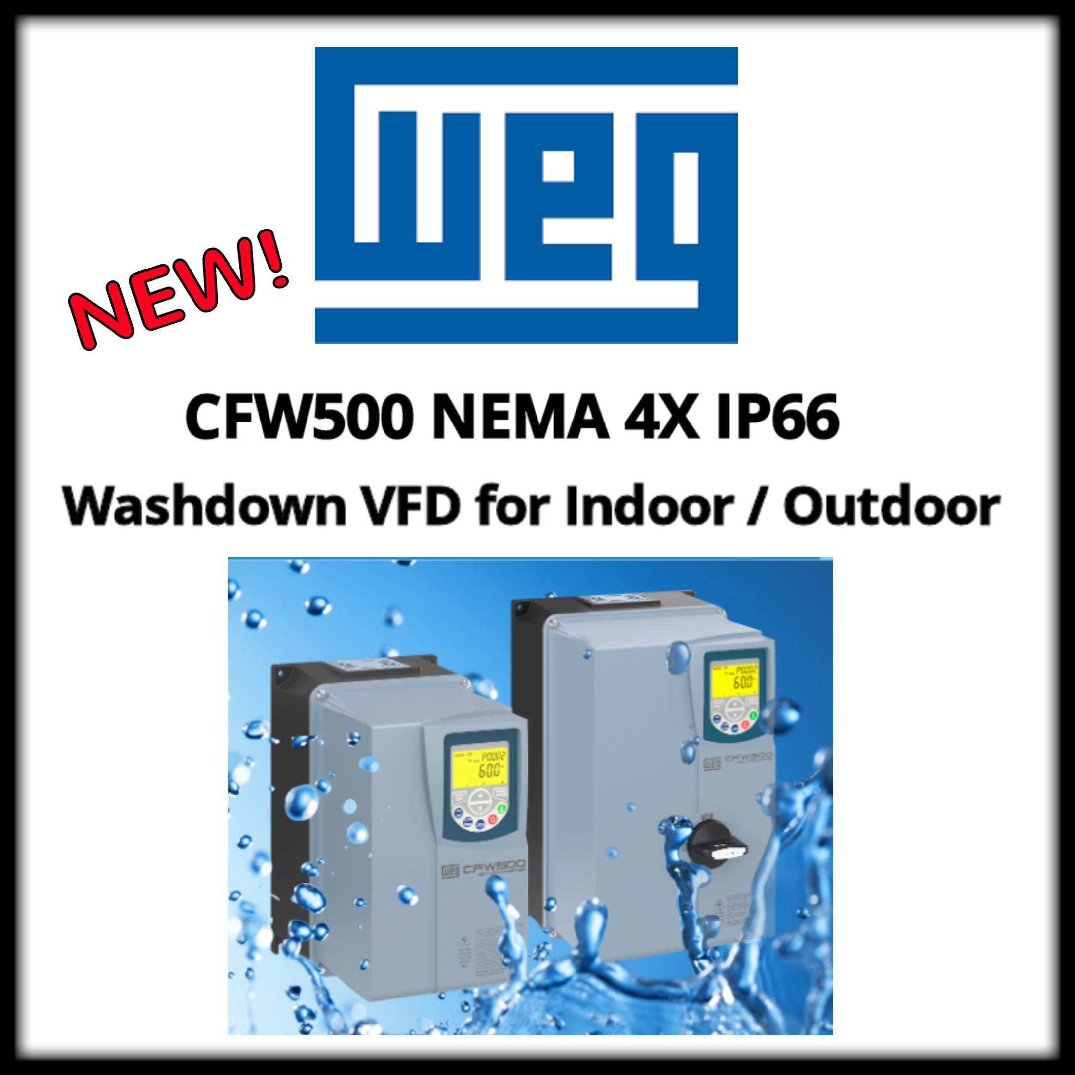 WEG CFW500 NEMA 4X